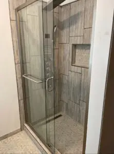 Tile shower installation and design