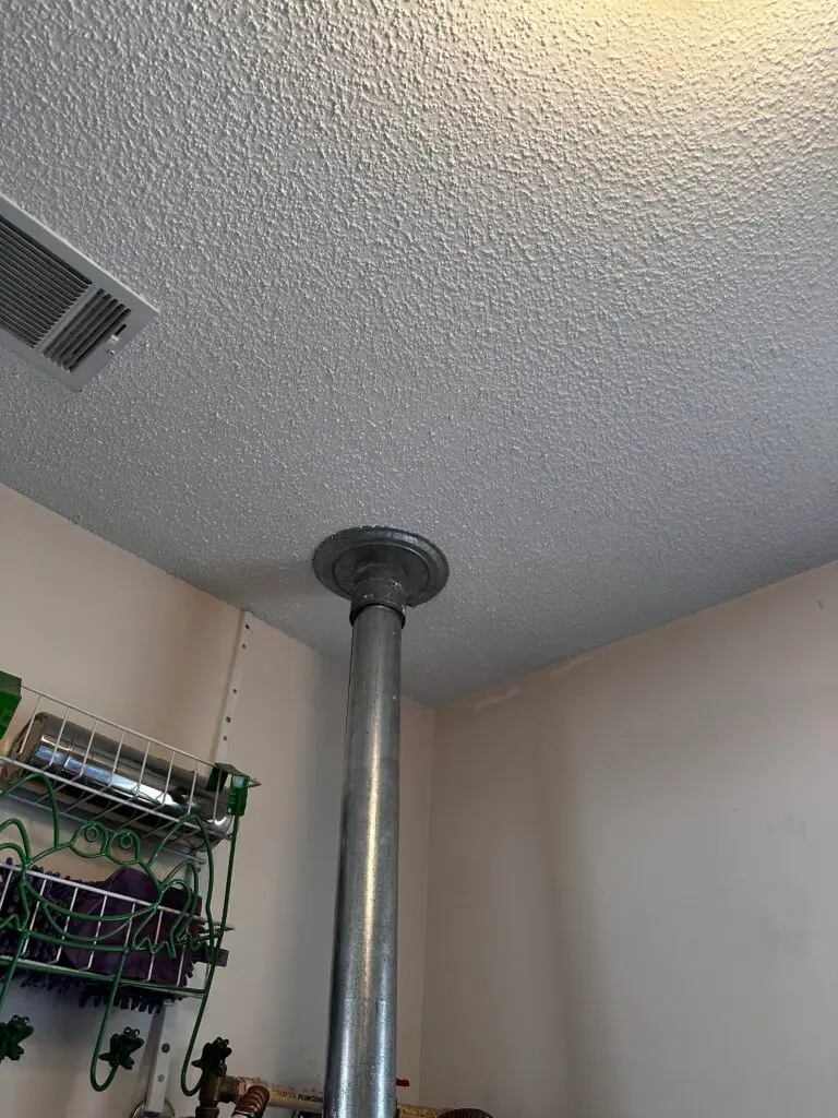Popcorn ceiling and texture blend and repair