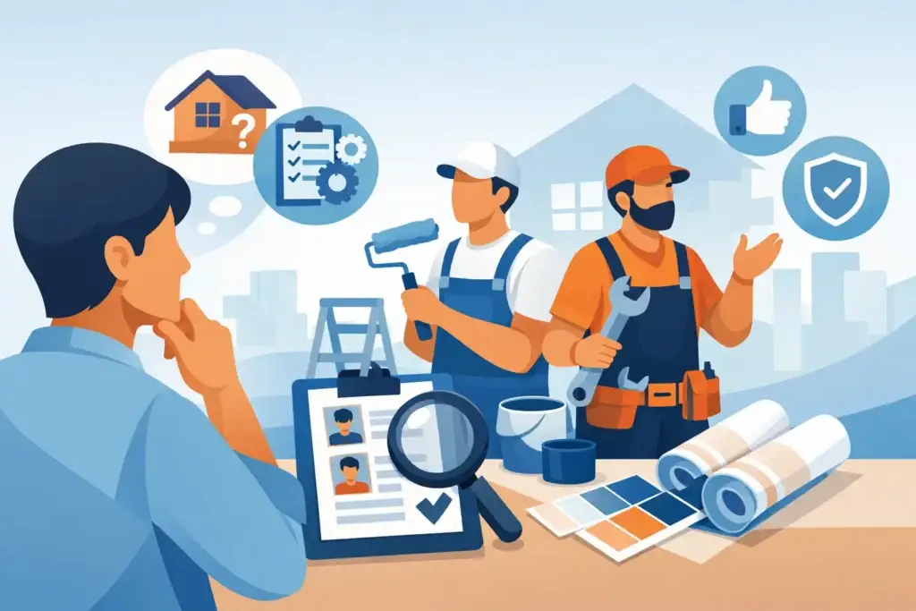 How to Choose a Painting and Repairs Contractor