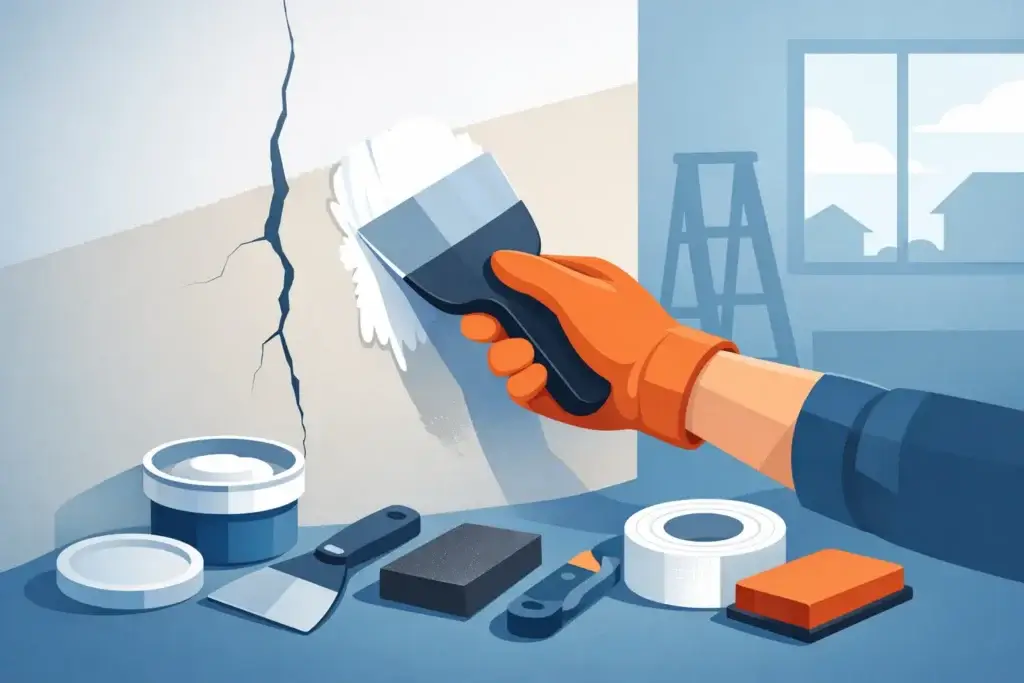 How to Repair Drywall Cracks the Right Way