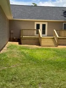 Complete deck build and design in aiken sc,
