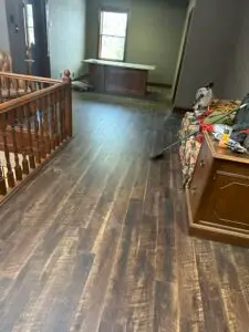 After luxury vinyl plank flooring installation Augusta ga