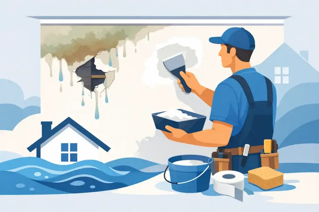 Drywall Water Damage Repair Guide for Homeowners