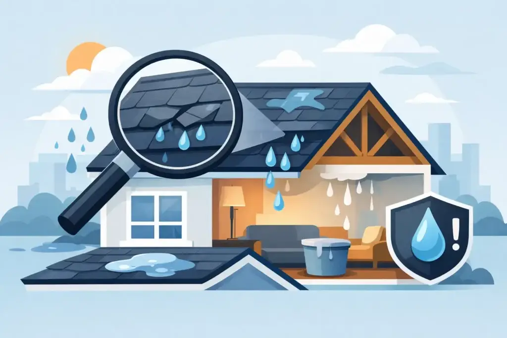 How to Spot Roof Leaks Before Damage Spreads