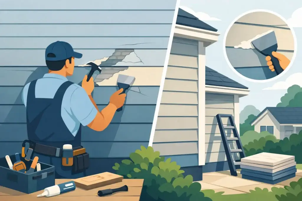How to Repair Damaged Siding Without Shortcuts