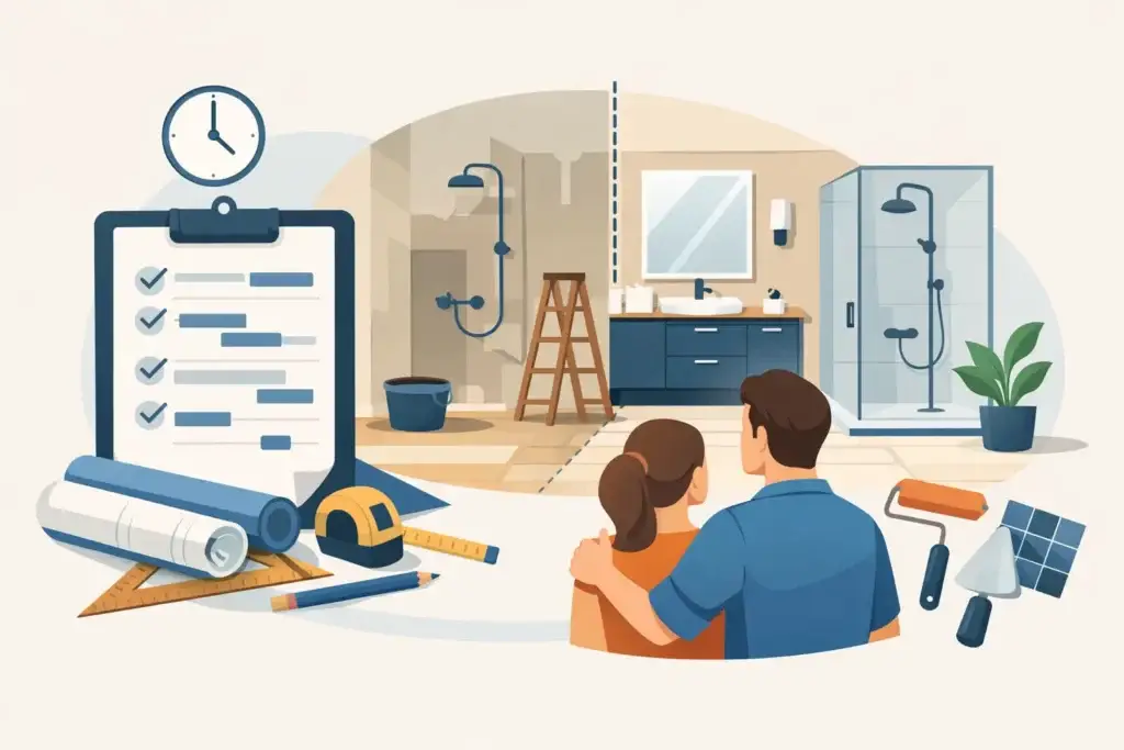 Bathroom Remodeling Timeline Guide for Homeowners