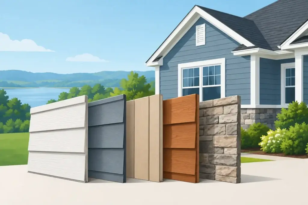 Siding Materials Compared for Augusta Homes