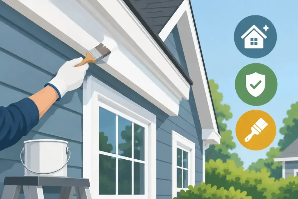 When to Repaint Exterior Trim and Why It Matters